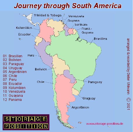 Journey through South America