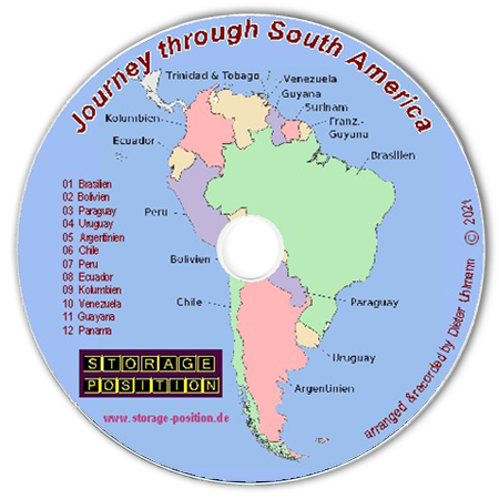 Journey through South America Cover