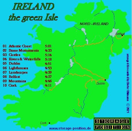 DVD-Cover des Albums Irland – die grüne Insel