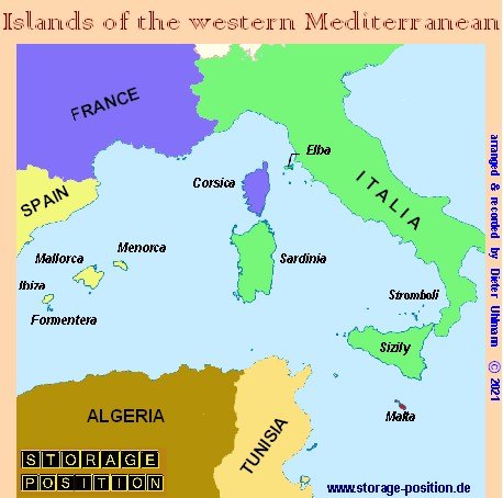 DVD cover of the album Islands of the Western Mediterranean