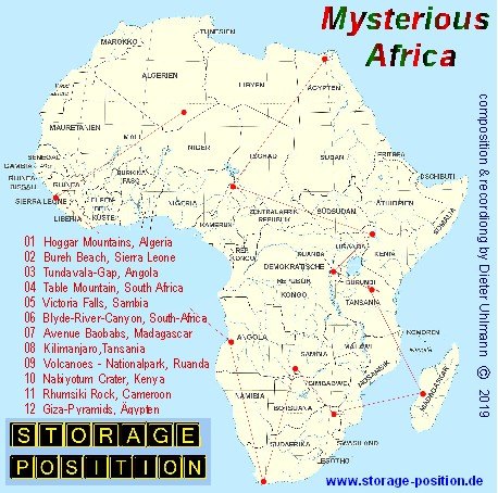 DVD-Cover des Albums Geheimnisvolles Afrika