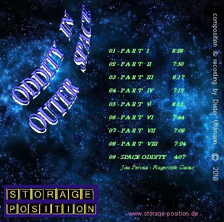 DVD cover of the album Oddity in Outer Space