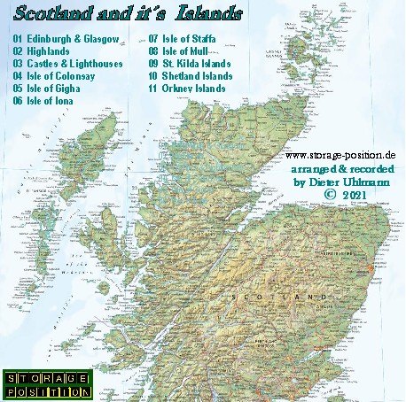 DVD-Cover des Albums Schottland und seine Inseln